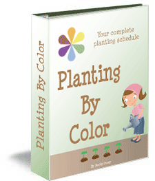 square foot gardening PlantingByColor Cover